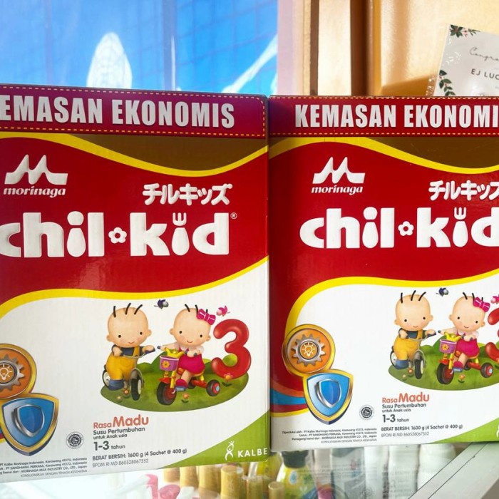 

morinaga chil kid 1600gr vanila
