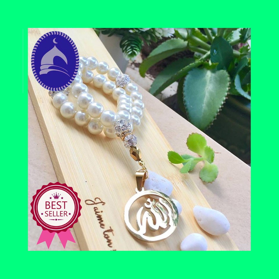 Tasbih Fancy Mutiara Putih