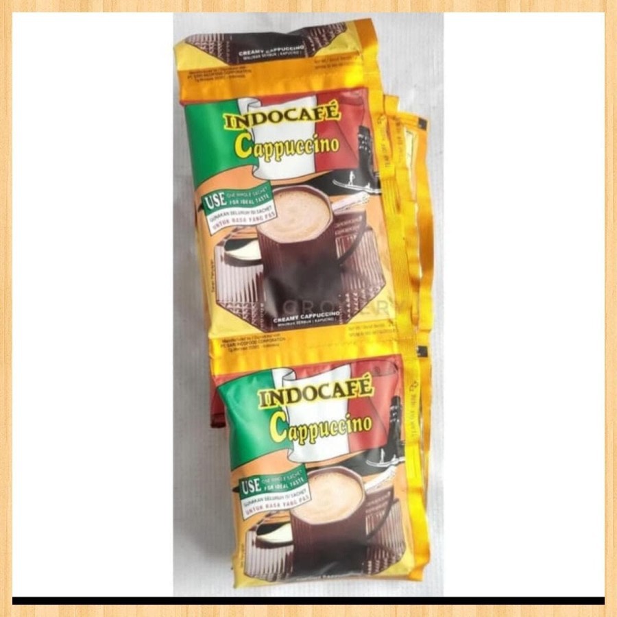 

INDOCAFE CAPPUCINO 25GR 10PCS