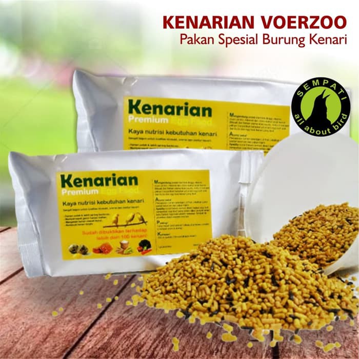PAKAN BURUNG KENARI KENARIAN PREMIUM VOERZOO