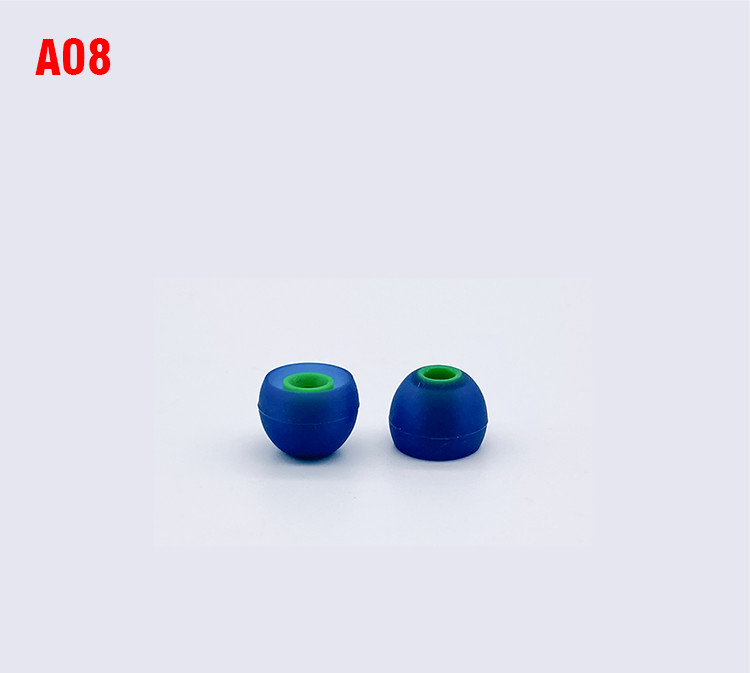 Bgvp E 1 Pasang / Set Eartips Earphone In-Ear Bahan Silikon Dua Warna