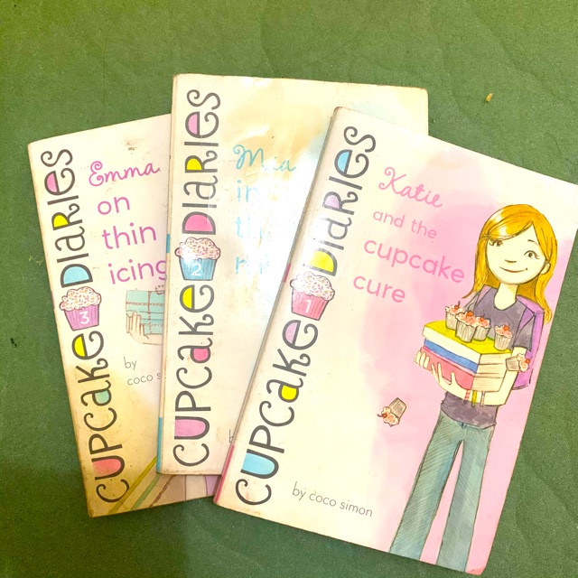 [English] Cupcake diaries set DAPET 3 BUKU NOVEL IMPORT