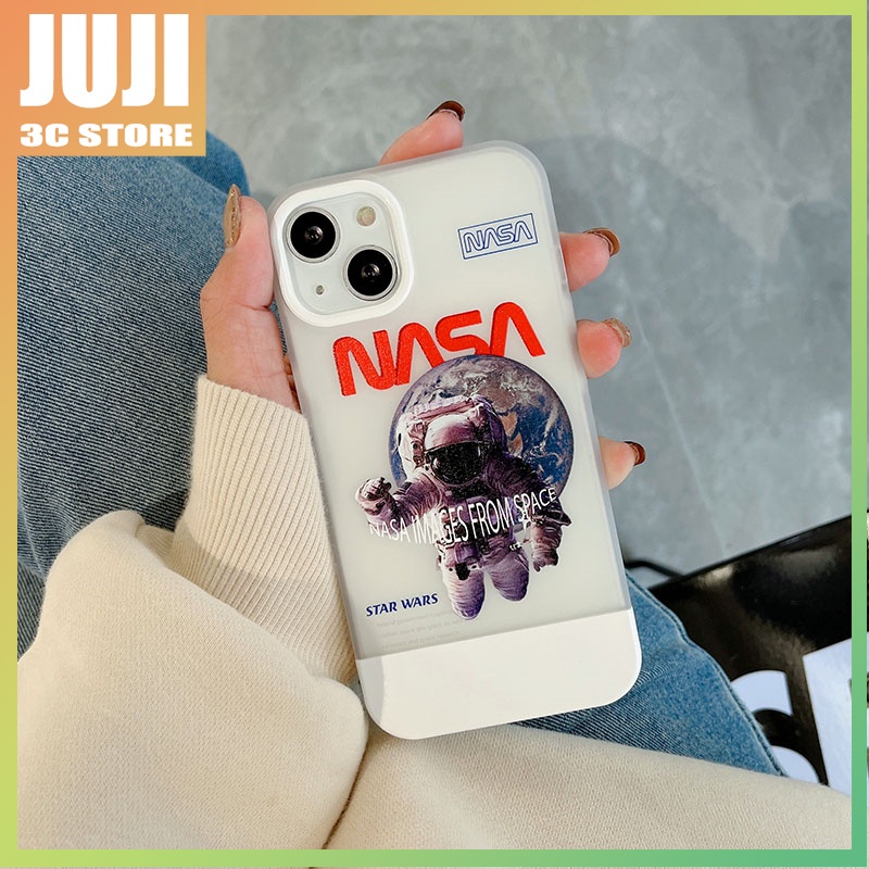 Case Motif NASA Astronot Dapat Dilepas Dicuci Untuk iphone 11 12 13 pro max x xs xr xsmax 7 8 plus