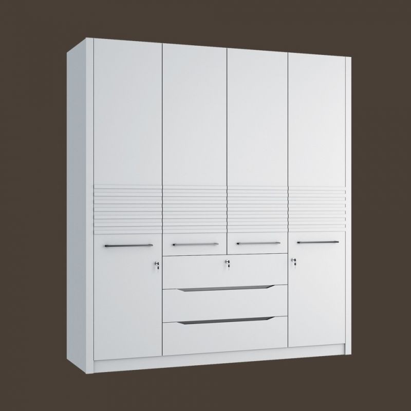 LEMARI IAPAKAIAN 4 PINTU EQUITY (LP CAPITOL 488 SW)