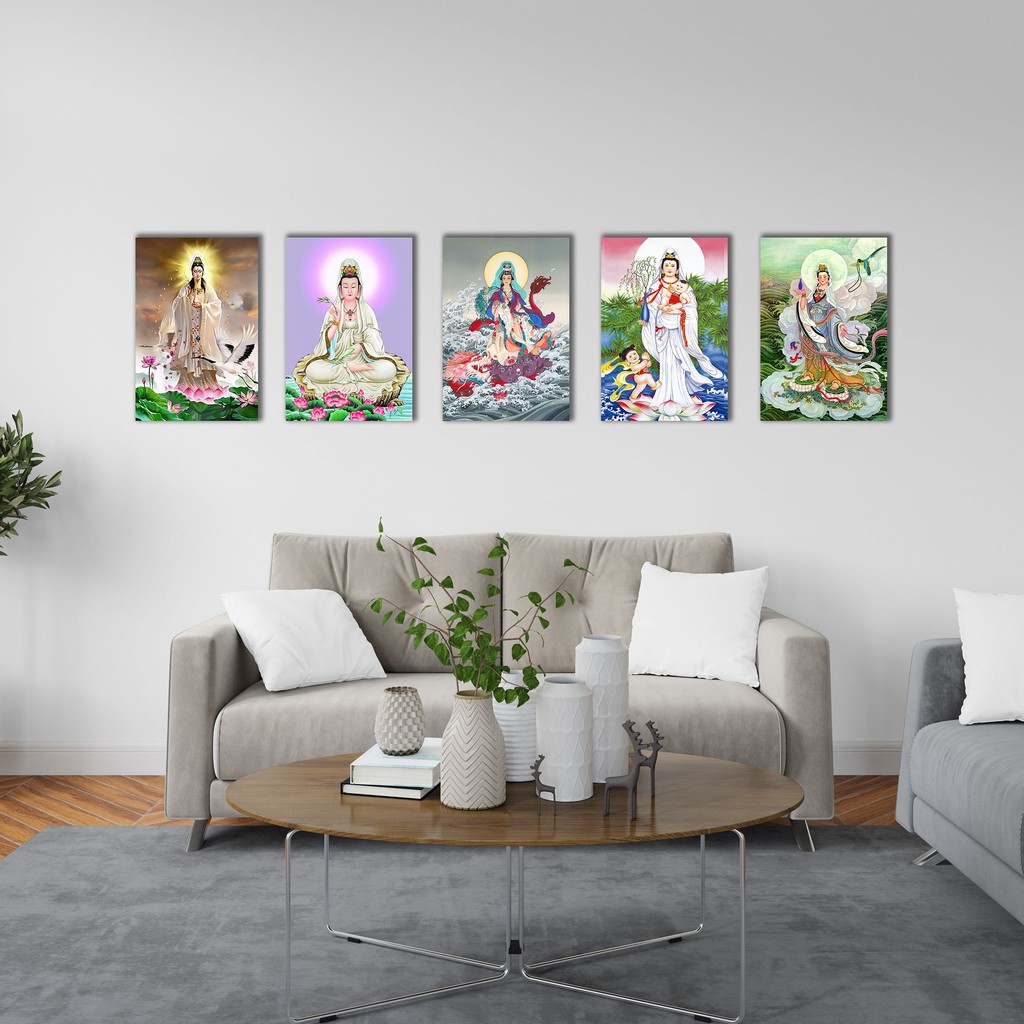 20x30 poster dewi kwan im wall decor dewi welas asih dekorasi budha