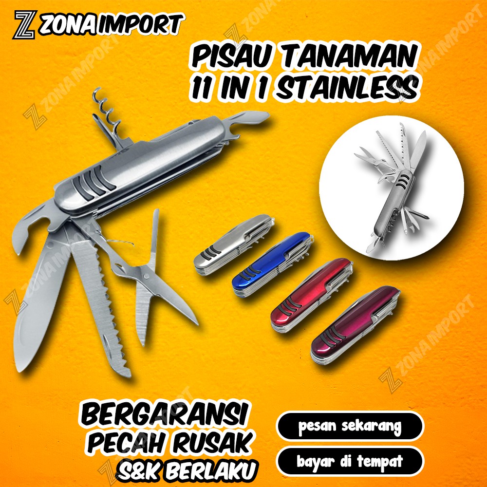 Pisau Tanaman Bonsai Kerajinan Ukir 13 in 1 untuk Carving tanaman