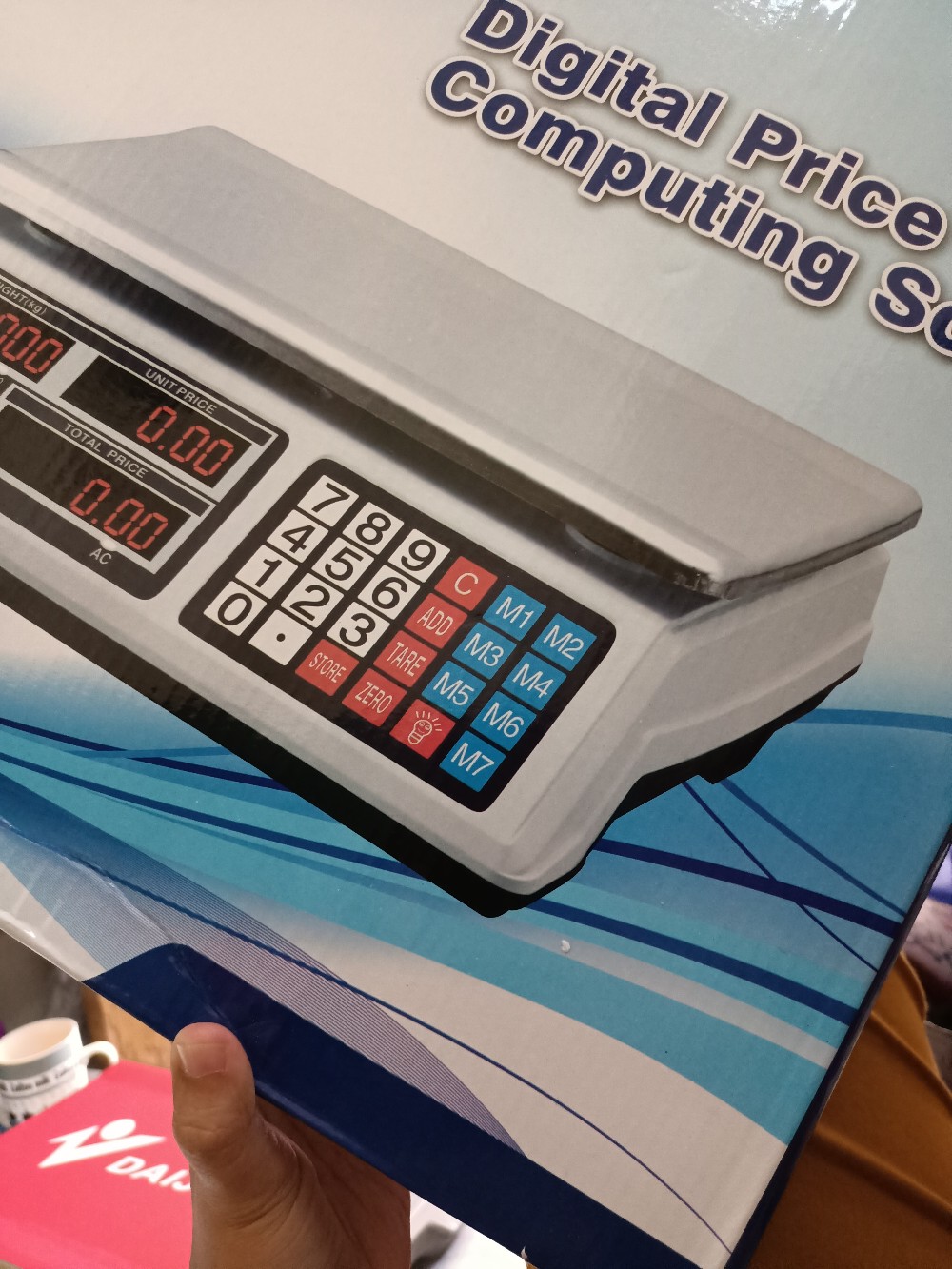 Timbangan Buah / Timbangan Sayur / Timbangan Laundry  Digital Daijin Digital 30kg Double Display