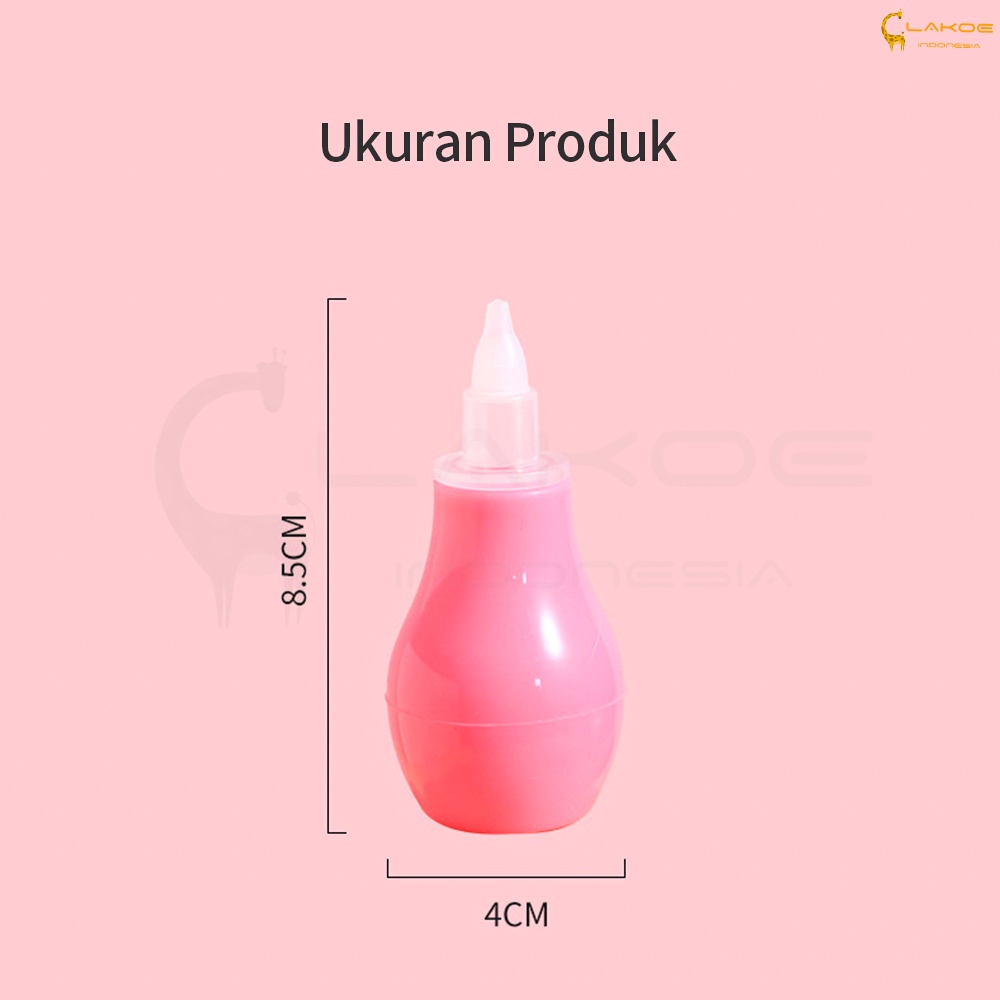 LAKOE ingus bayi / pembersih hidung bayi / nasal aspirator/ baby nose cleaner