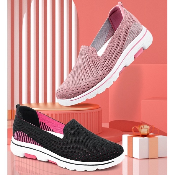 TBIG Size 36 - 41 Sepatu Slip On BQSHOES Import Shoes Wanita Sepatu Korea Style Sekolah Kuliah