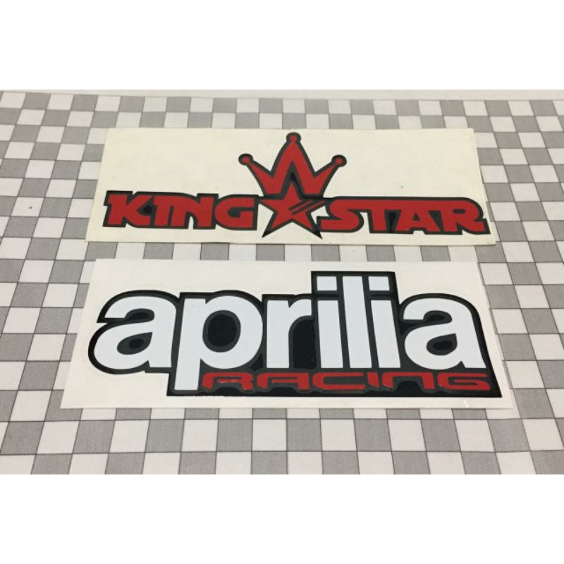 sticker cutting aprilia racing