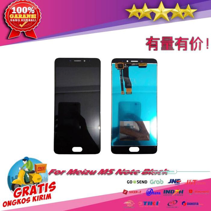 LCD TOUCHSCREEN MEIZU M5 NOTE BLACK LCD TS MEIZU