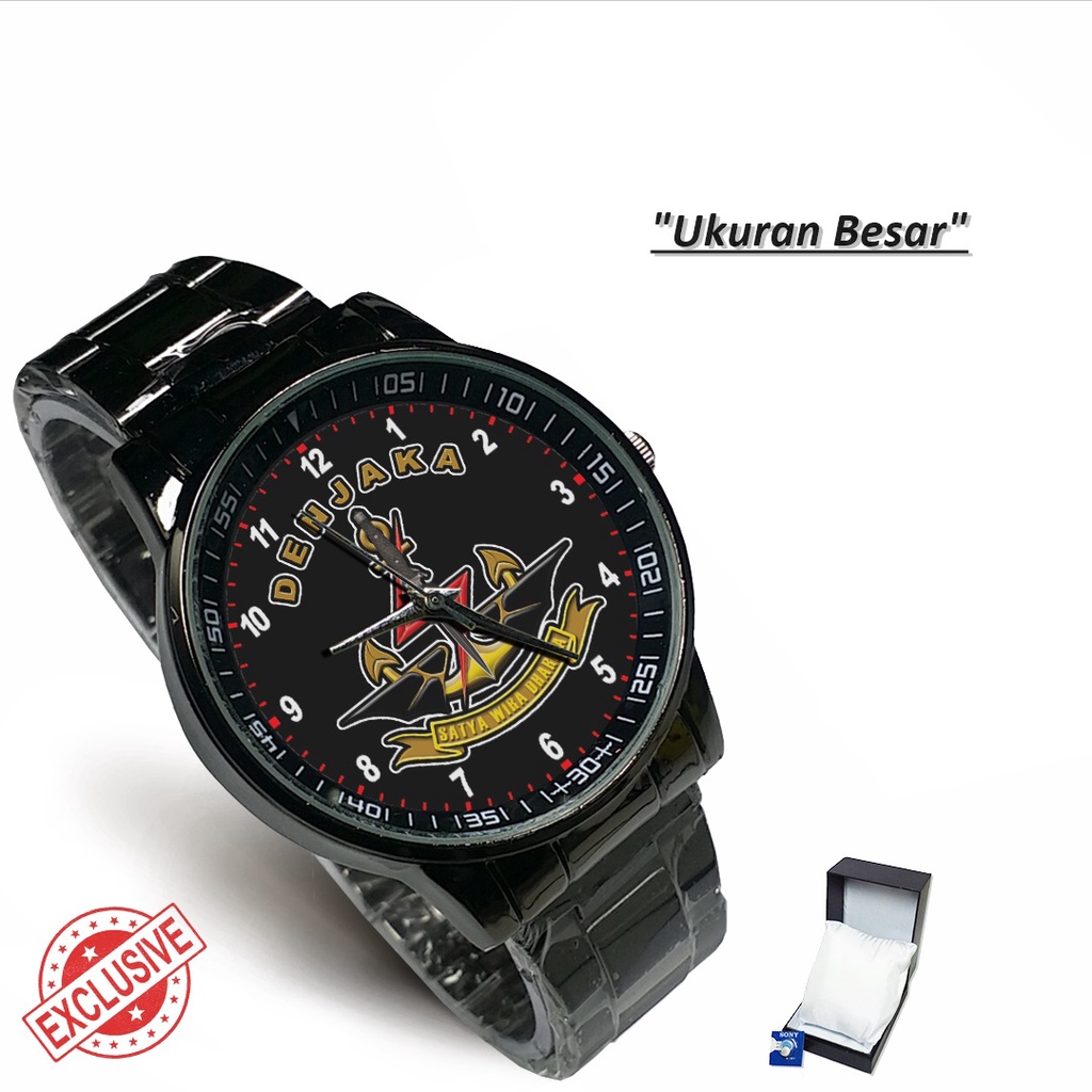 Jam Tangan Rantai Couple TNI AL DENJAKA - 2 (Limited Edition)