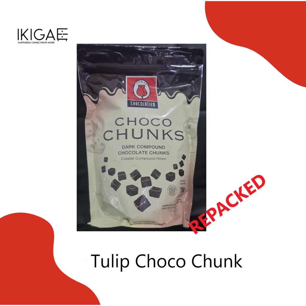 TULIP CHOCO CHUNKS DARK COMPOUND REPACKED