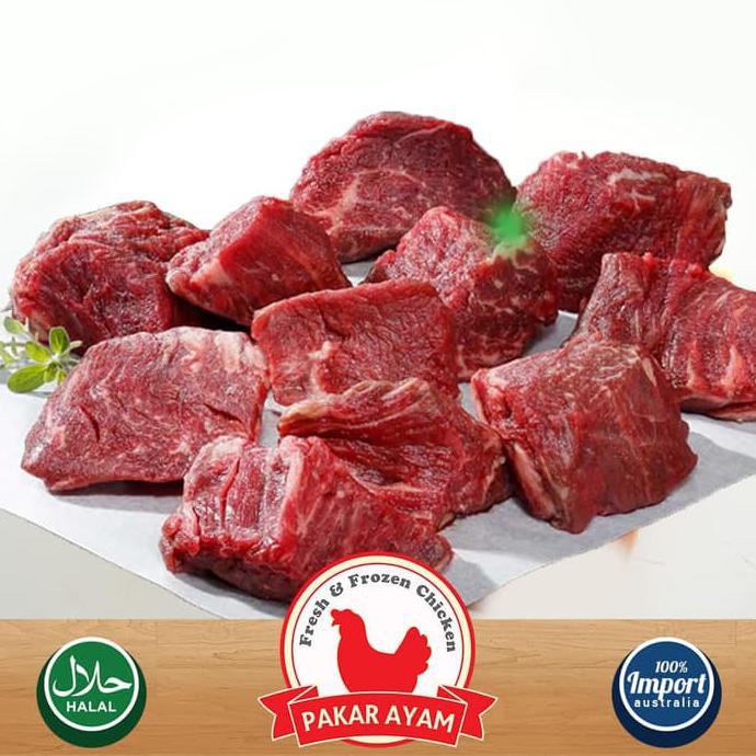 

Daging Rendang Potongan 20 - 30 Pcs Per Kg. Kualitas Premium