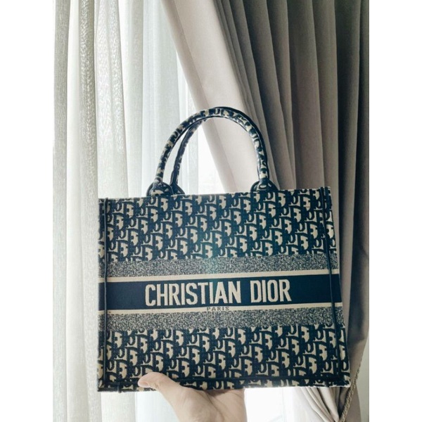 Dior Book Oblique New Medium Tote Bag