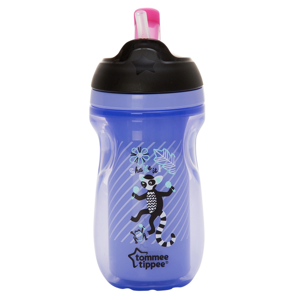 Tommee Tippee Active Insulated Straw Cup Ungu