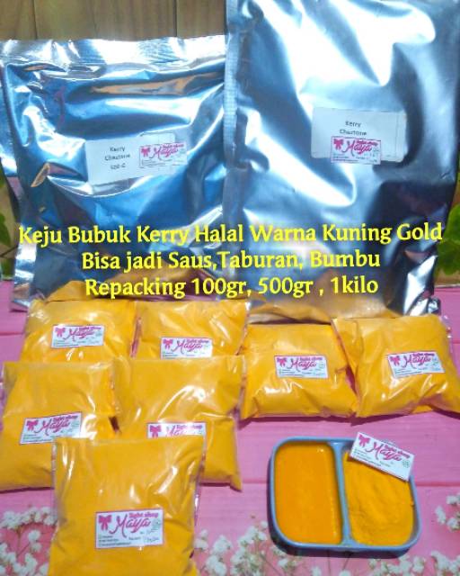 Cheese powder Kerry  cheztone 1kg Halal Murah original cheztone keju bubuk saus keju sauce bumbu tabur