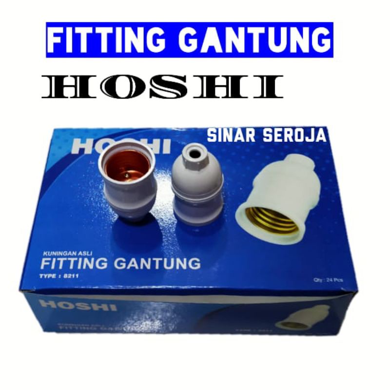 Fitting Gantung Pin Kuningan Merek HOSHI 8211 Murah