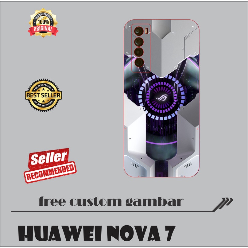 GARSKIN/STICKER HANDPHONE HUAWEI NOVA 7 CUSTOM