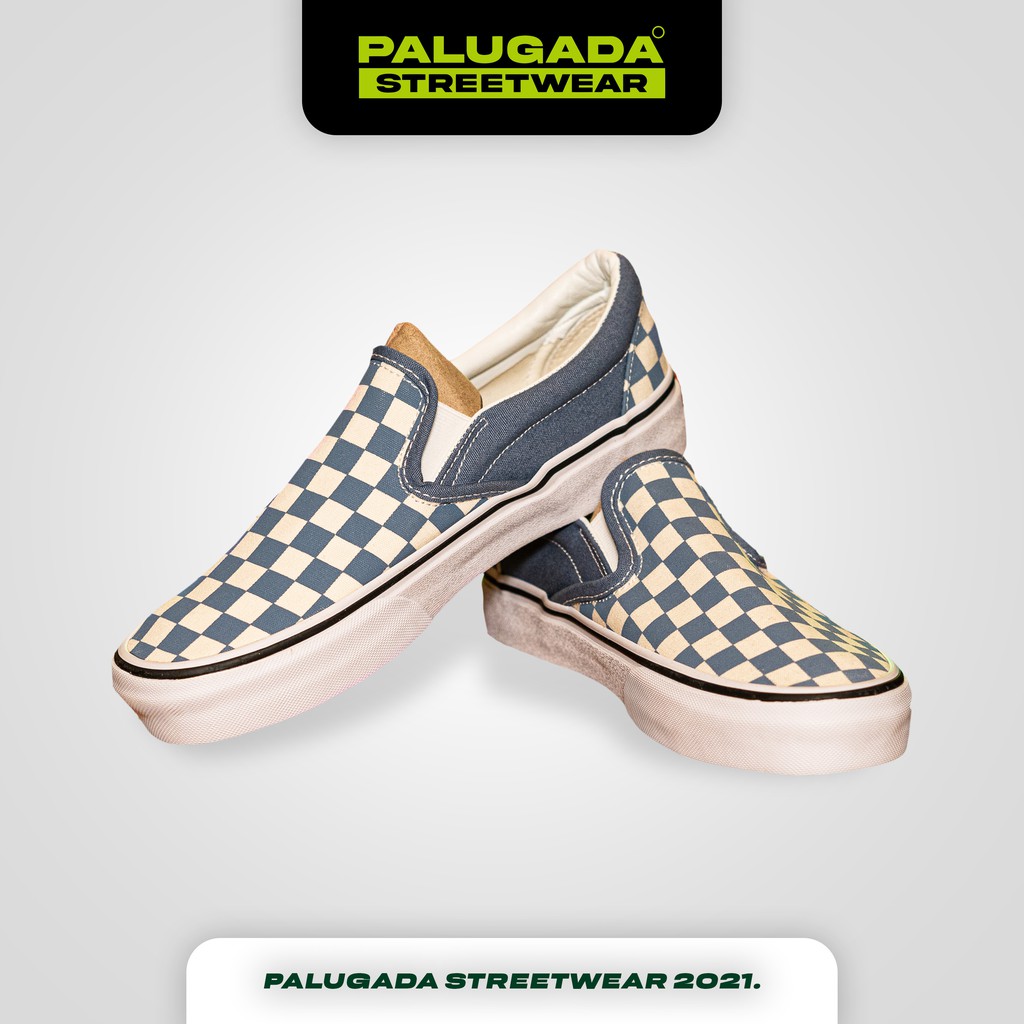 Vans Slip on Classic Blue Mirage