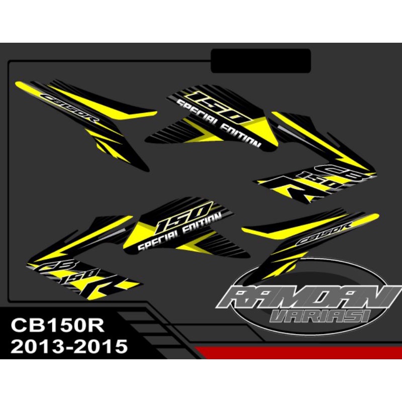 STRIPPING VARIASI CB150R LAMA/CB150R 2013-2015 TERBARU