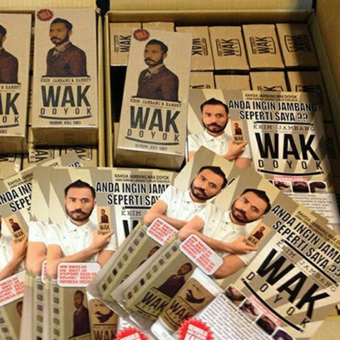 Hot Item ORIGINAL 100% Cream Wak Doyok Penumbuh Jambang / Jenggot / Rambut