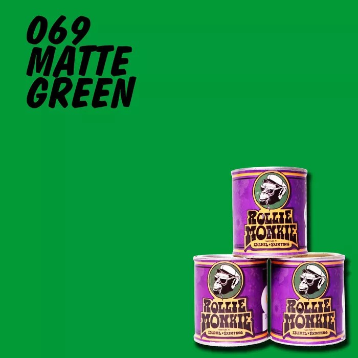 

RollieMonkie Lettering Enamel Paint (oilbased) 069 MATTE green