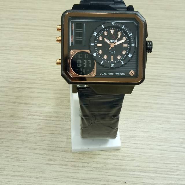 JAM TANGAN D-FORCE MODEL KOTAK TERBARU