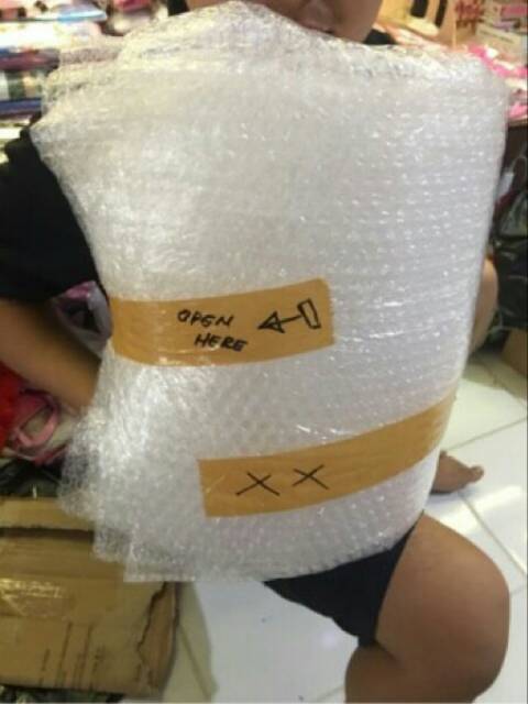 Bubble Dus wrap packing tambahan (tidak dijual satuan)