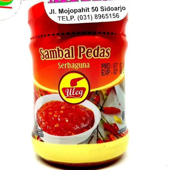 

Open Ds] Uleg Sambal Pedas Serbaguna 190Gr | Sambel Pedes Ulek Finna Murah Asli