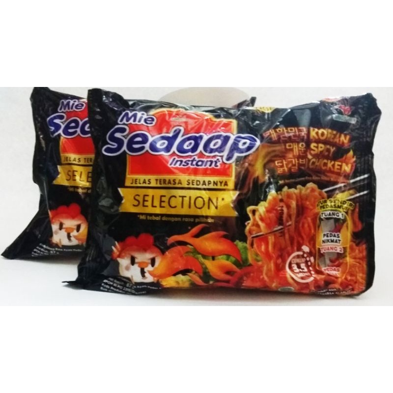 

Mie sedaap Korean spicy chicken