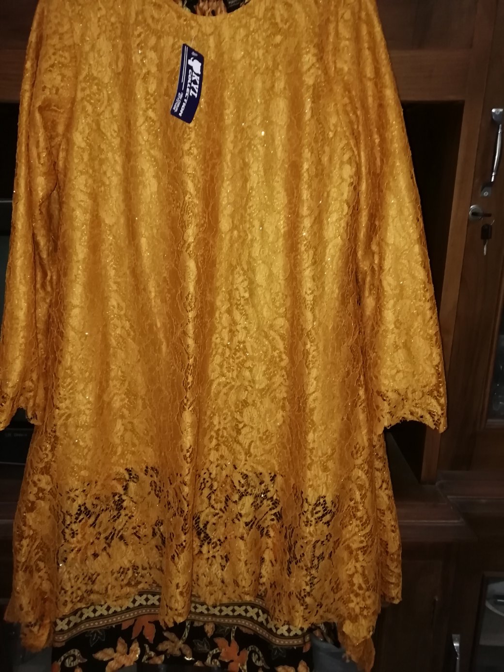 (best Seller) Set Safitri Kebaya Adelia Premium + Rok Batik + Brukat Tebal+ Ada Real Pict !