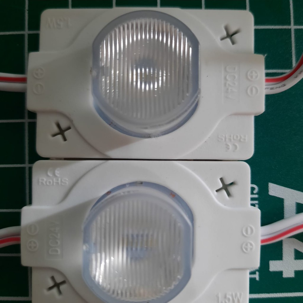 [DSP-9023] 1 LED MODUL 8018 1LED 24V 24 V LED 1MATA 1 MATA - PUTIH