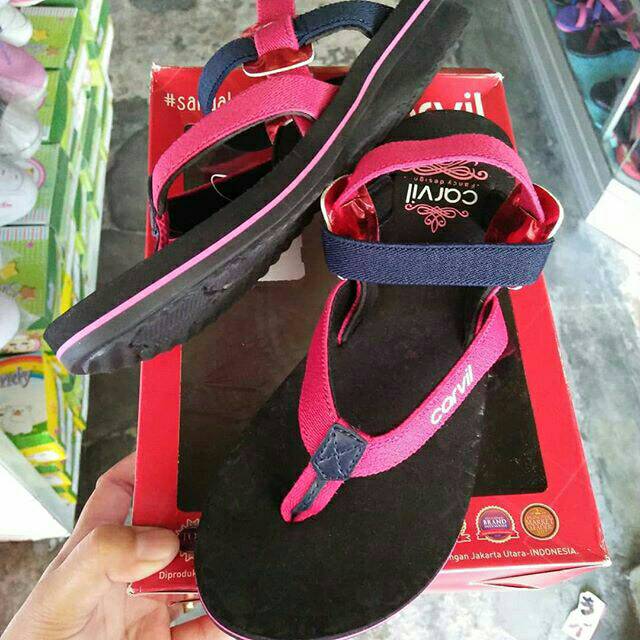 Sandal Gunung anak sandal talingcang anak carvil