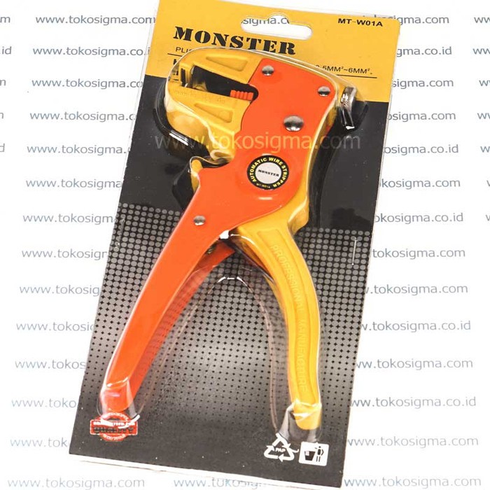 WIRE STRIPPER AND CUTTER  Pengupas kabel LAN  MT-W01A