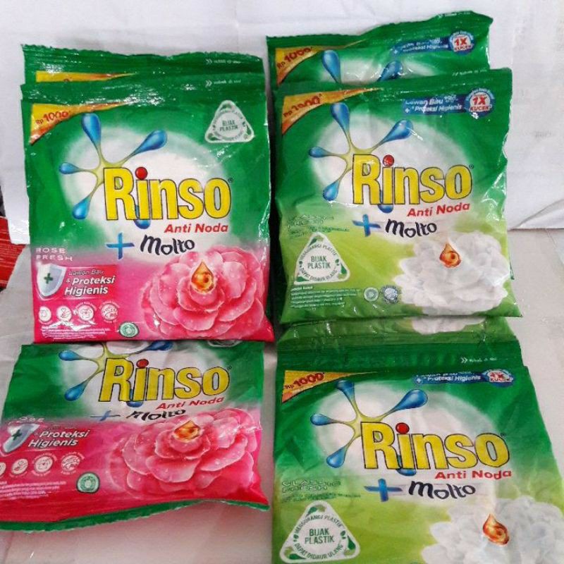 Rinso Bubuk Renceng @6 pcs