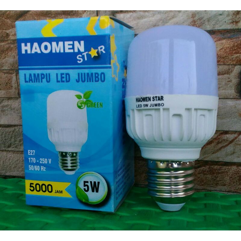 Lampu LED 5 watt / haomen