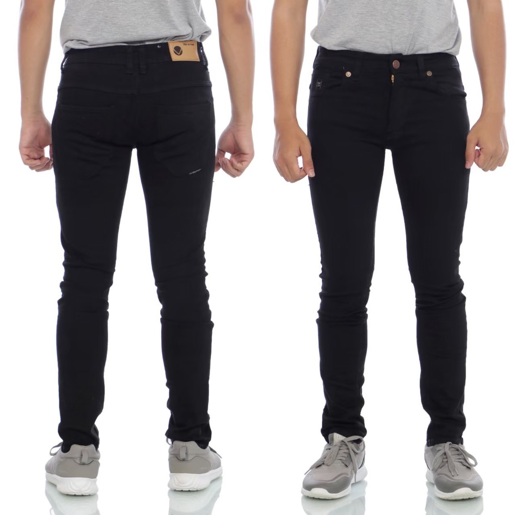 Celana jeans panjang pria slim-fit original 784 victory