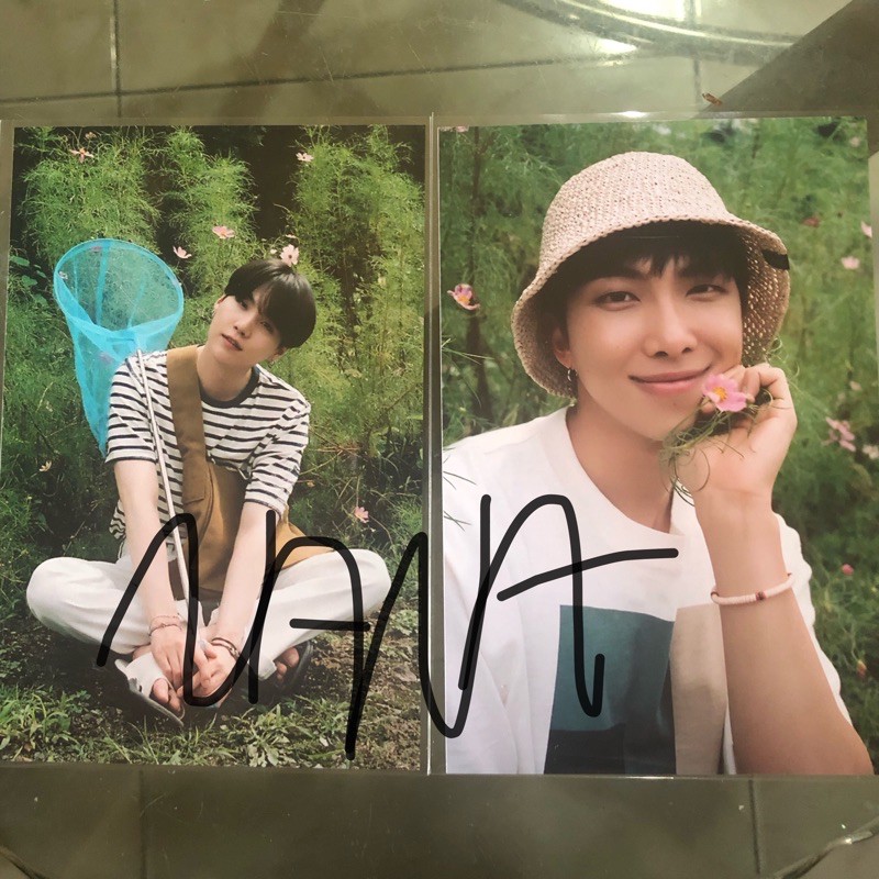 4x6 Photo Season Greeting BTS RM/Namjoon/Yoongi/Suga