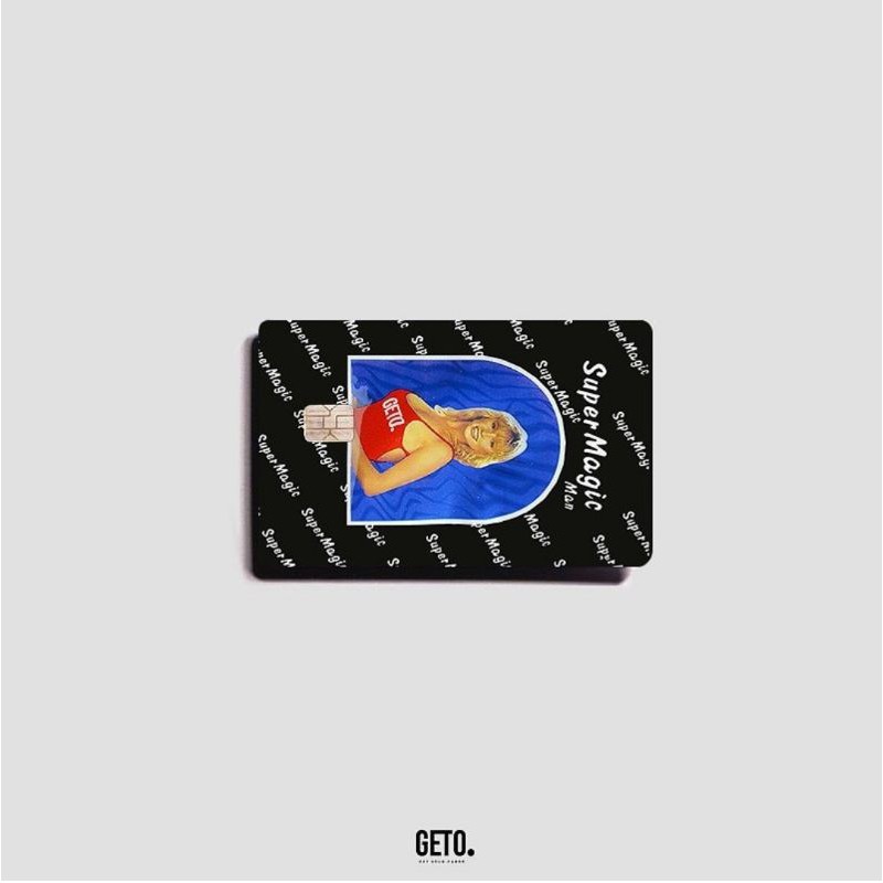 Super Magic / Debit Card Sticker / GETO CARDS BALI