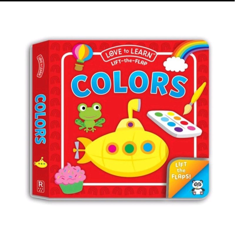 colors book- flip and flap