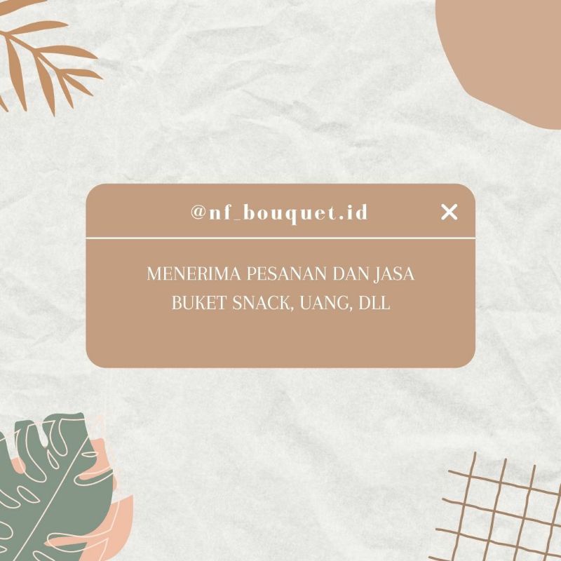 

CUSTOM BUKET | WAJIB CEKOUT KARDUS