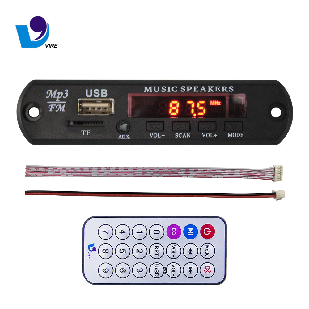 MP3 kit modul USB 12V tanpa Bluetooth