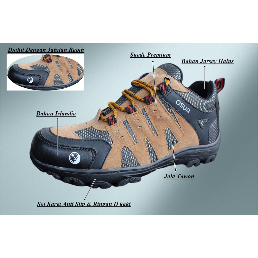 SEPATU GUNUNG - SEPATU HIKING - SEPATU BOOTS -SEPATU HIKING & CAMPING
