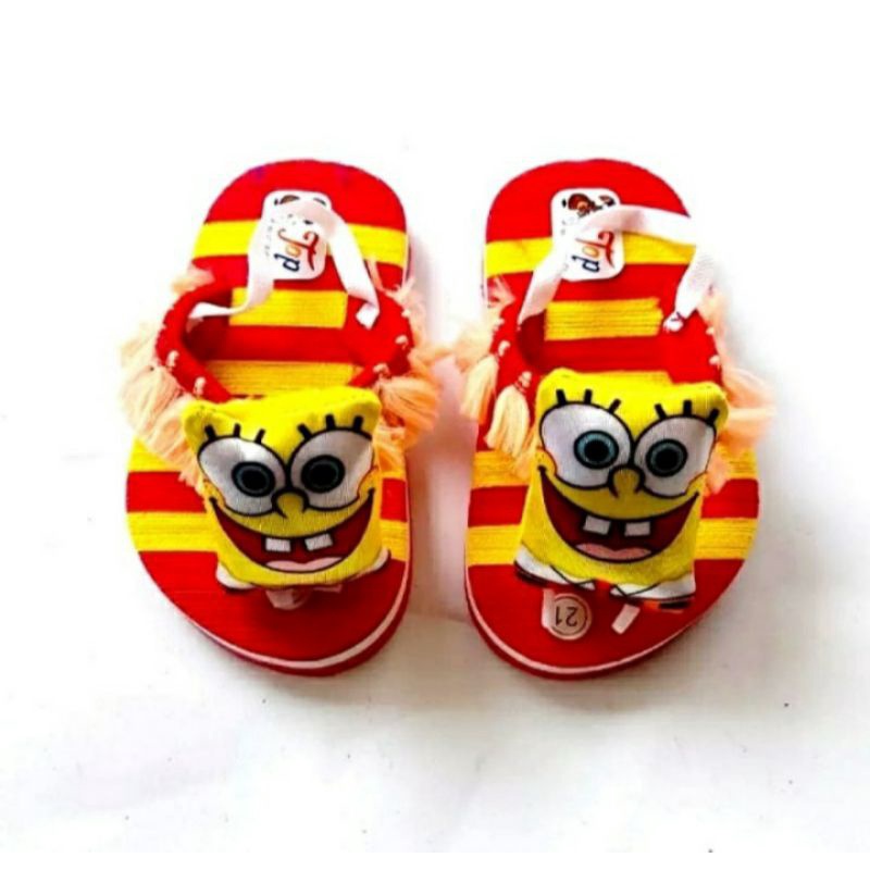 Arkn-Sandal anak Baby Spongebob Terbaru