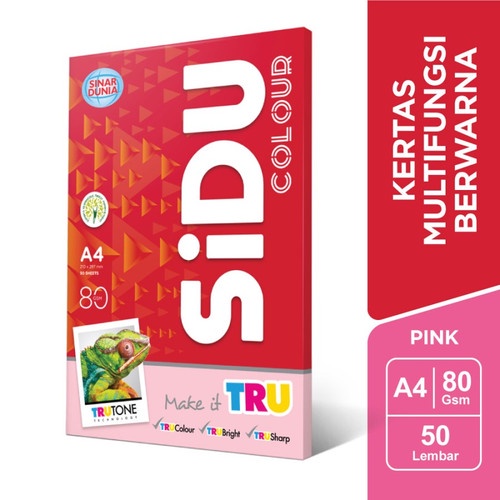 

SIDU KERTAS HVS A4 80 GRAM WARNA