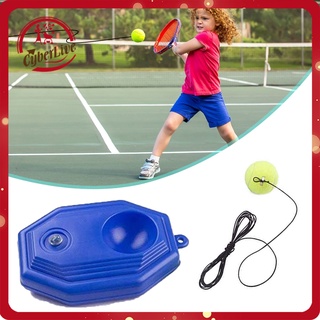 Biru Bola Tennis Trainer Alat Bantu Latihan Tenis Tennis Training Tool Exercise Self-Study Ball Tennis Trainer