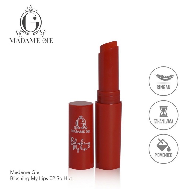 ck - Madame gie lipstik putar -- madame gie blushing my lips