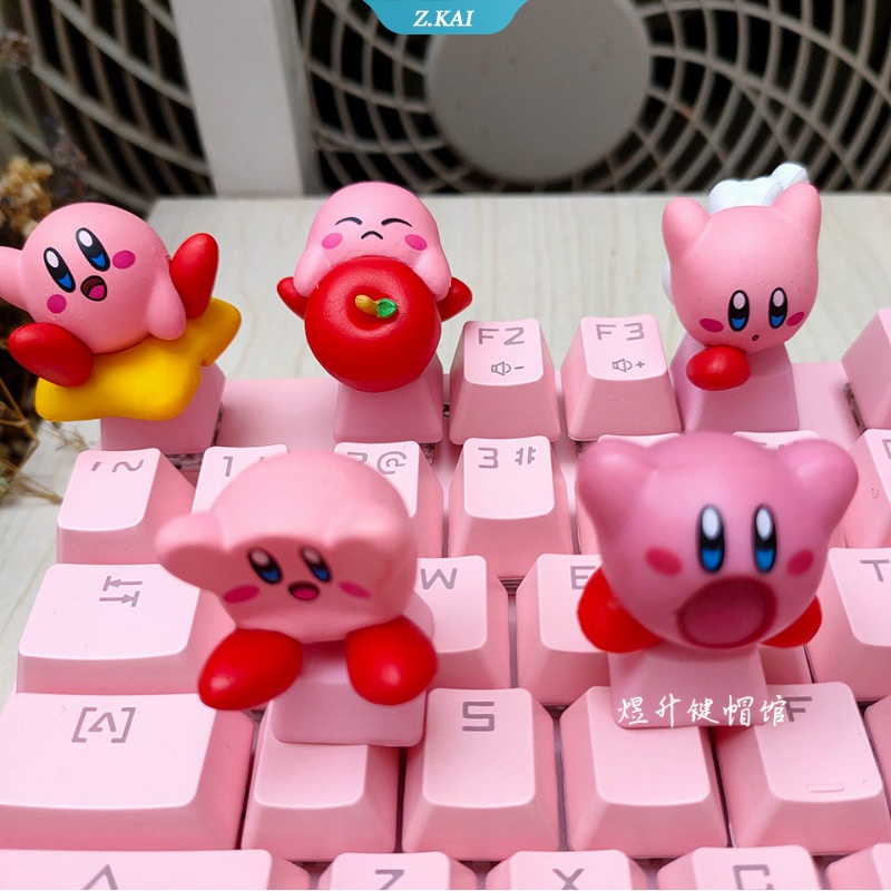 Keycaps Keyboard Mekanik Motif Kartun Untuk Nintendo Kirby