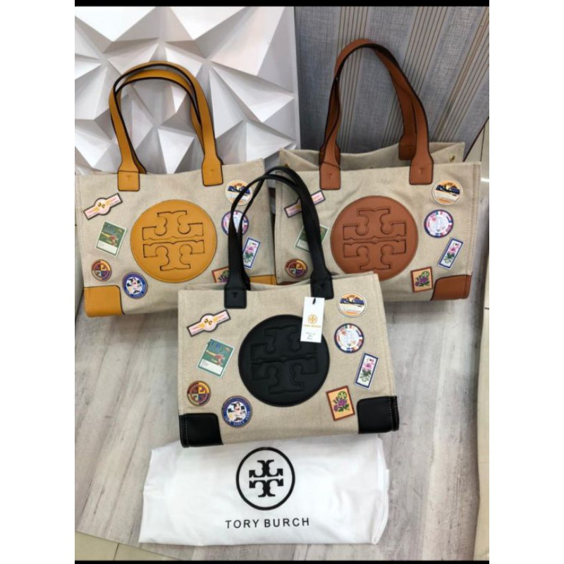 TORY Tote Ella Kanvas Semi Premium